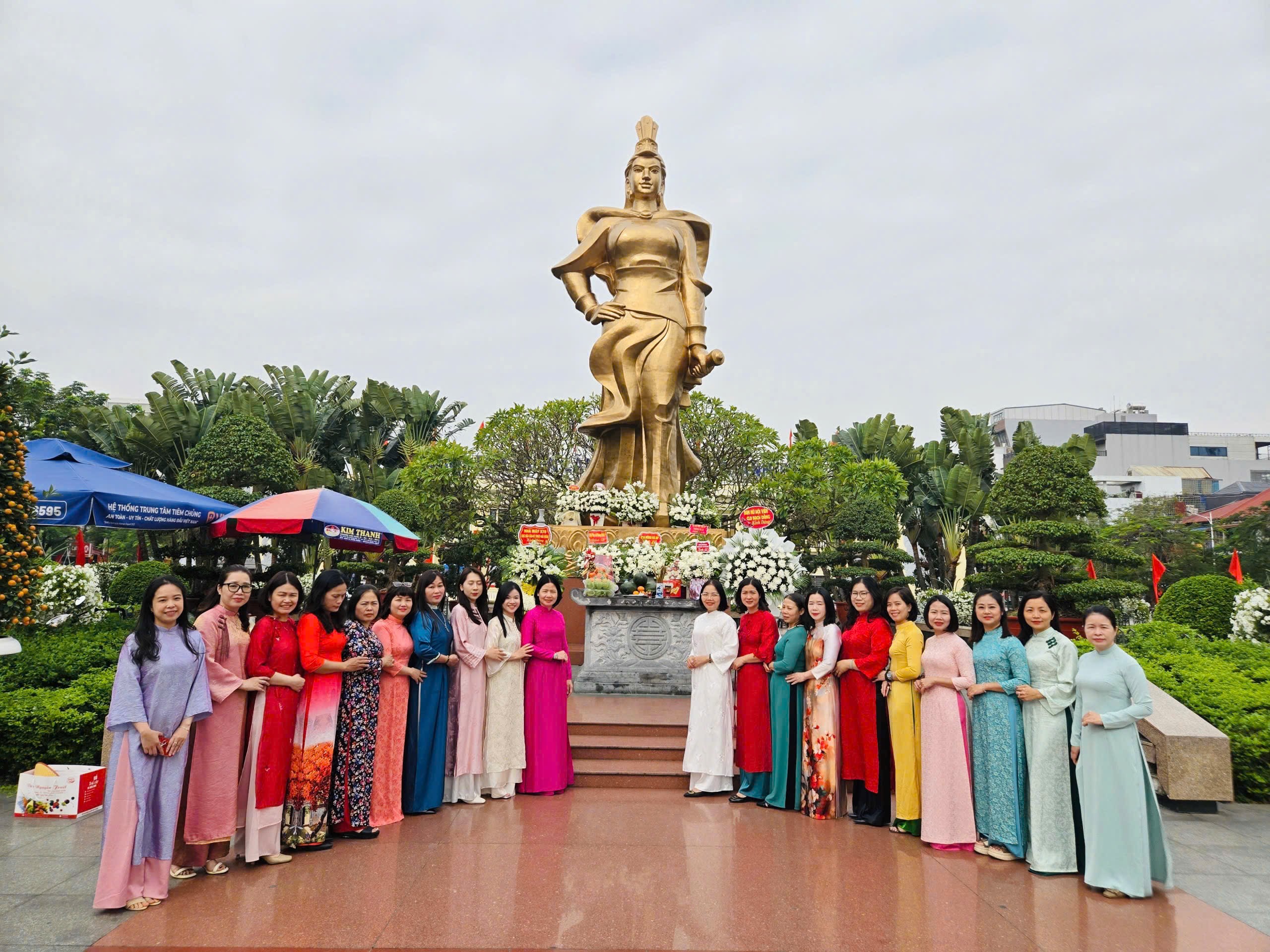 Phòng Hậu cần: Tổ chức hoạt động kỷ niệm 116 năm Ngày Quốc tế Phụ nữ 8/3 và 1986 năm cuộc khởi nghĩa Hai Bà Trưng